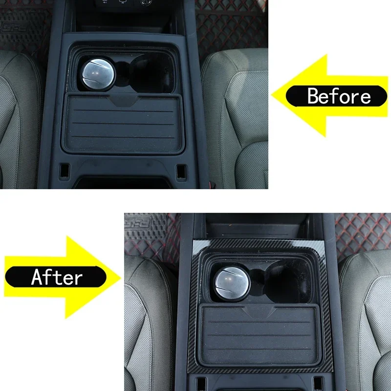 

For 2020-2024 Land Rover Defender 110 ABS car central control storage box outer frame decorative stickers interior accessories