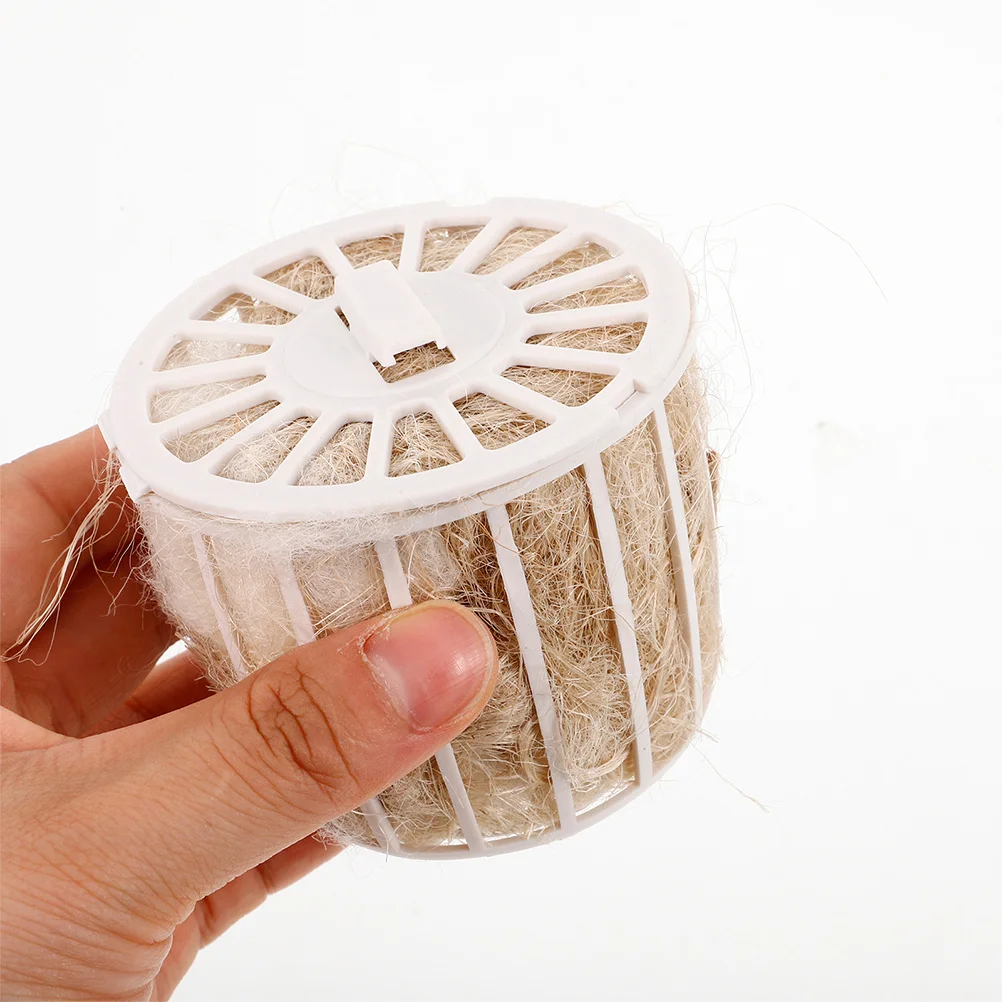 

2Set Cotton and Jute Nesting Material for Birds Reusable Soft Bedding for Canaries Parakeets Finches Nest Building Comfort