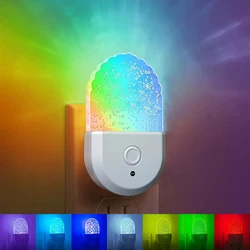 Bedside Lamp Night Light EU US Plug Eye Protection LED Mini Wall Lamp Kids Gift Use For Home Aisle Bedroom Living Room Baby Feed