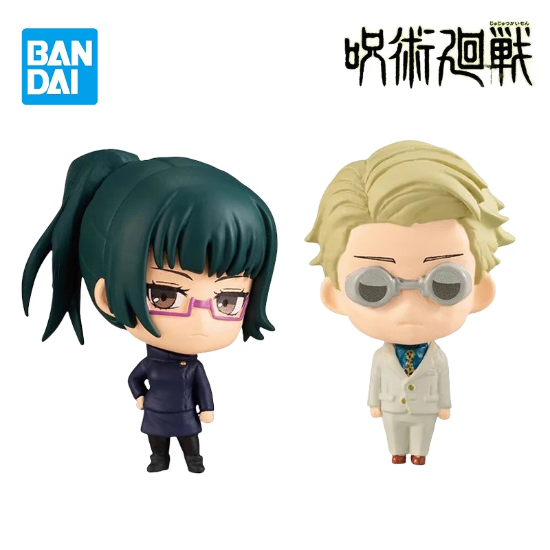 Original Bandai Jujutsu Kaisen Gashapon 02 Satoru Gojo Geto Suguru Yuji Itadori Inumaki Toge Kento Nanami Collectible Model Toys