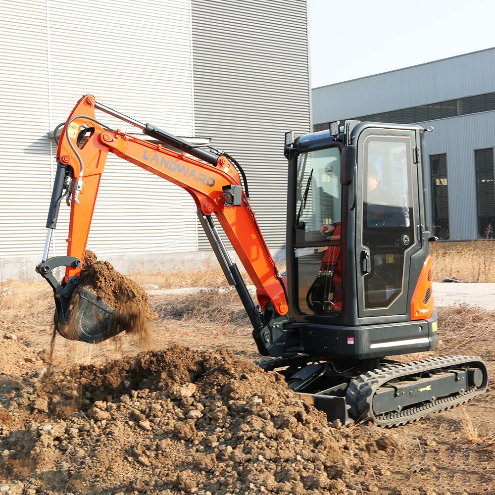 Maquinaria excavadora de 3 toneladas, miniexcavadora eléctrica agrícola de 1,8 toneladas, miniexcavadora con motor YANMAR de 2,5 toneladas a la venta