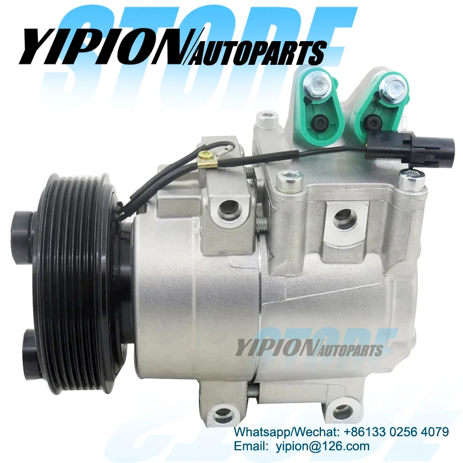 

HS15 Air Conditioning AC Compressor For Hyundai Porter II H100 D4BB D4BF D4BH D4CB 977014F401 97701-4F200 977014F200 97701-4F401