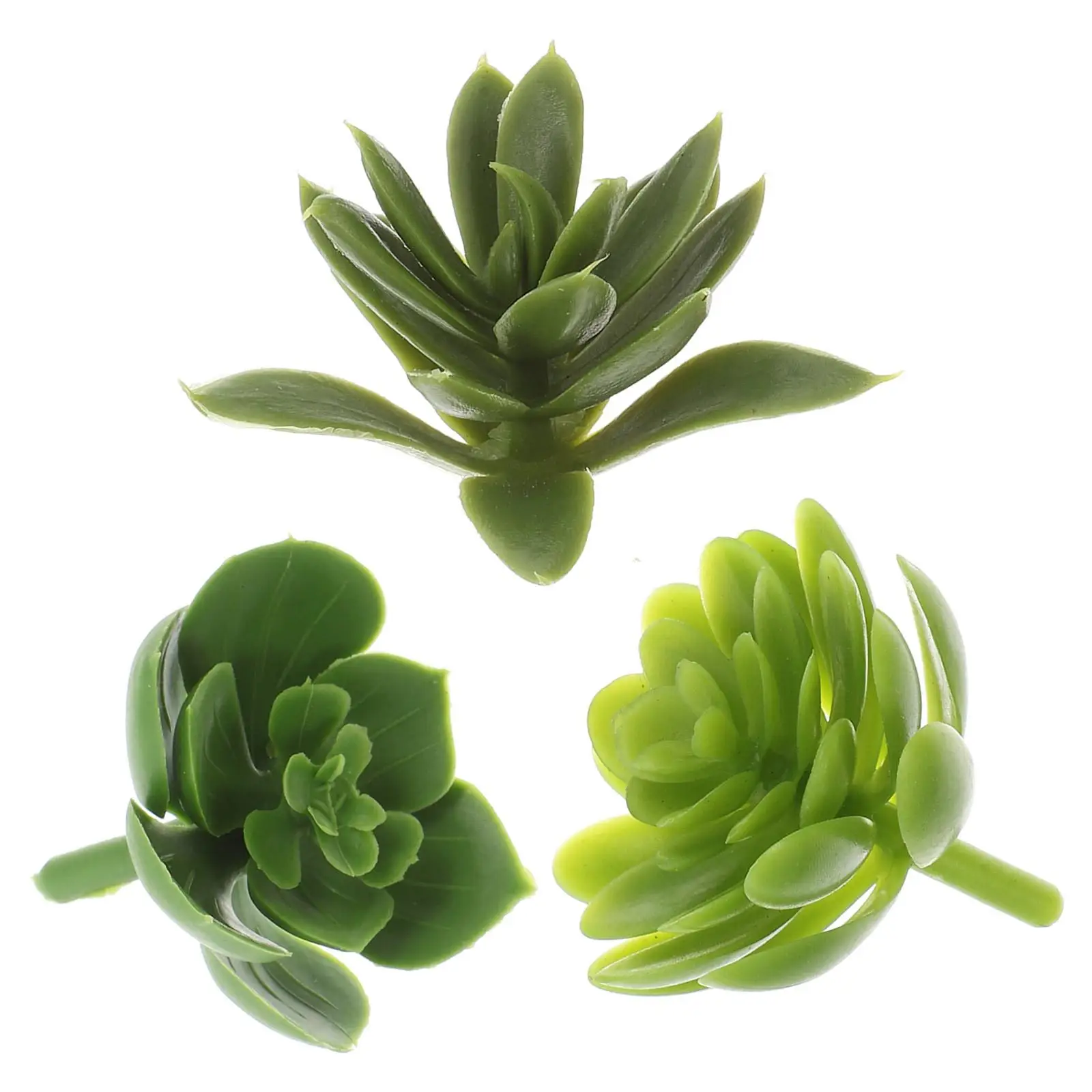 

3PCS Simulated Succulent Snow Decor Fake Plants Room Faux Branch Sticks Home Party Photo Props Plant Twigs