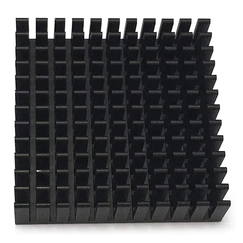 10 Pçs/lote 40X40X11Mm 40Mm Dissipador de Calor de Alumínio Refrigerador Para Luz LED