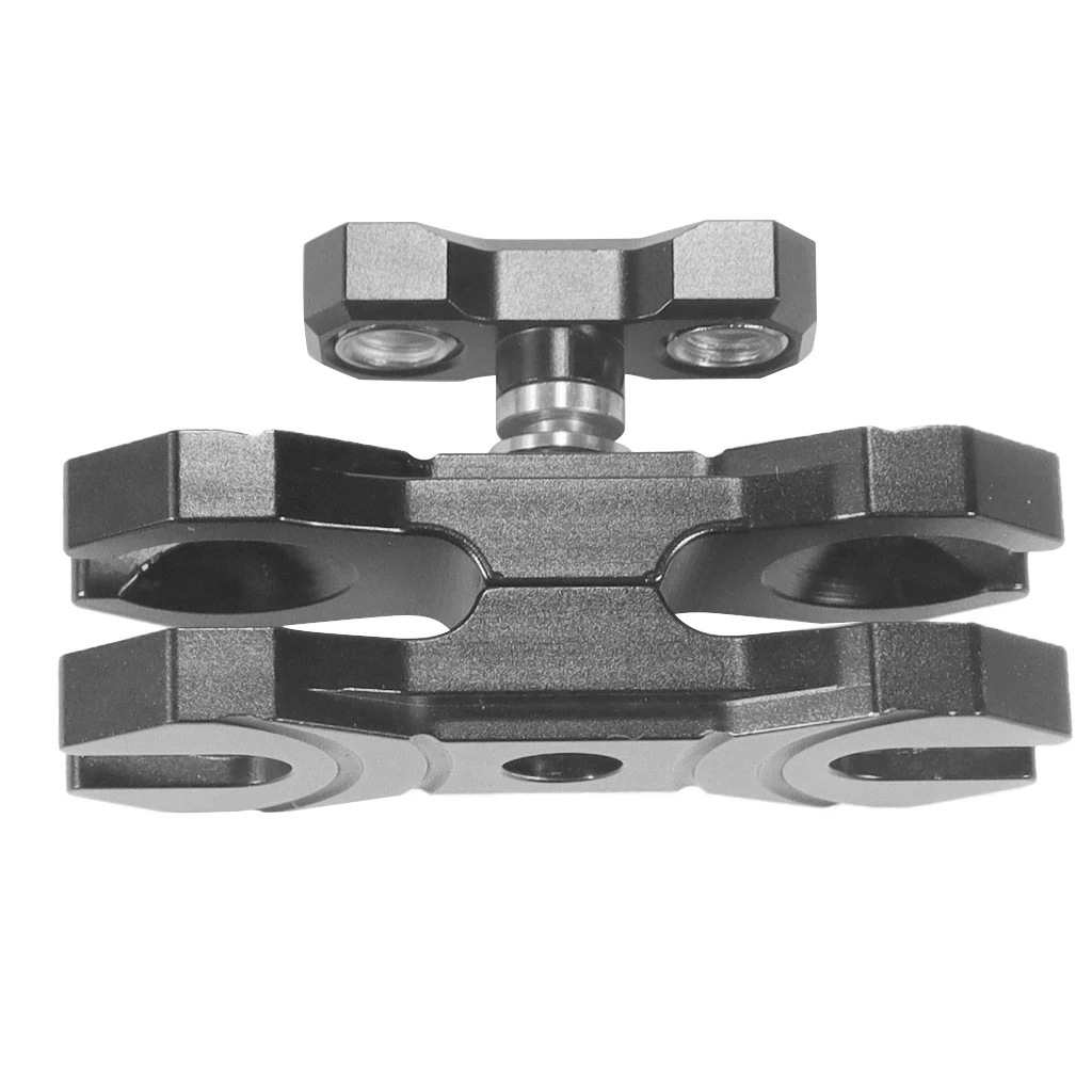 20mm Kugelkopf-Klemmhalterungsadapter mit 1/4'- und 3/8'-Schraube, ARRI-Positionierungsstift für DSLR-Kamera-Rig, Magic Arm, Monitor- und Lichthalterung – Detail 24