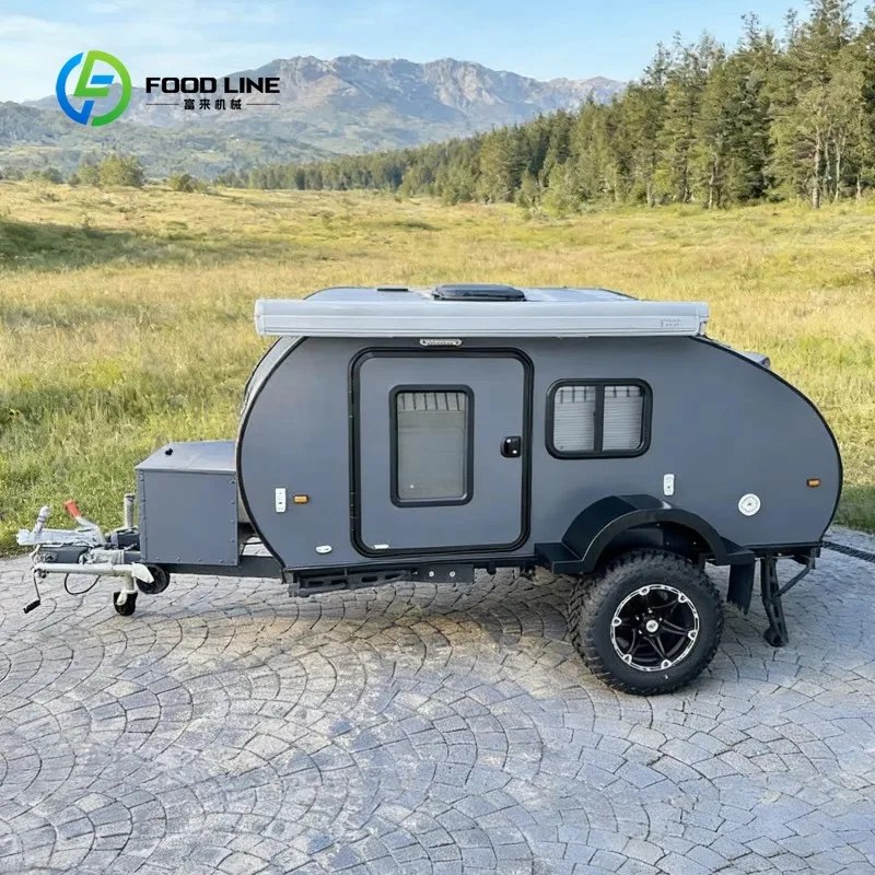 Custom Outdoor Mini Campervan with Bed, Kitchen, Sink, and Table, Suitable for Long Outdoor Trips, Mobile Home