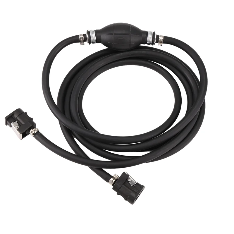 ABIB-300CM tuyau de conduite de carburant de bateau 6Mm connecteur de tuyau de gaz moteur de bateau hors-bord connecteurs de réservoir d'essence Kit pour moteur Yamaha