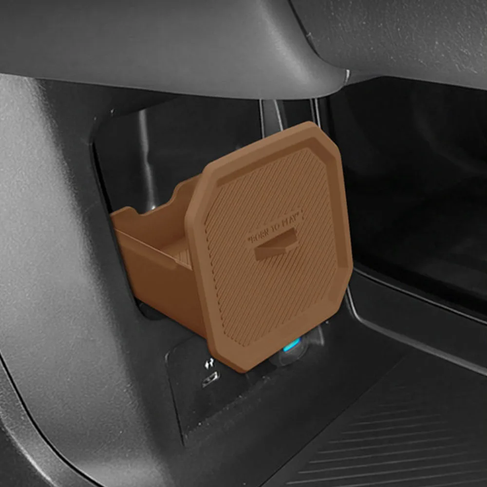 

Оригинальный силиконовый органайзер для центральной консоли Chery iCAR V27 2026, цвета оригинального салона автомобиля