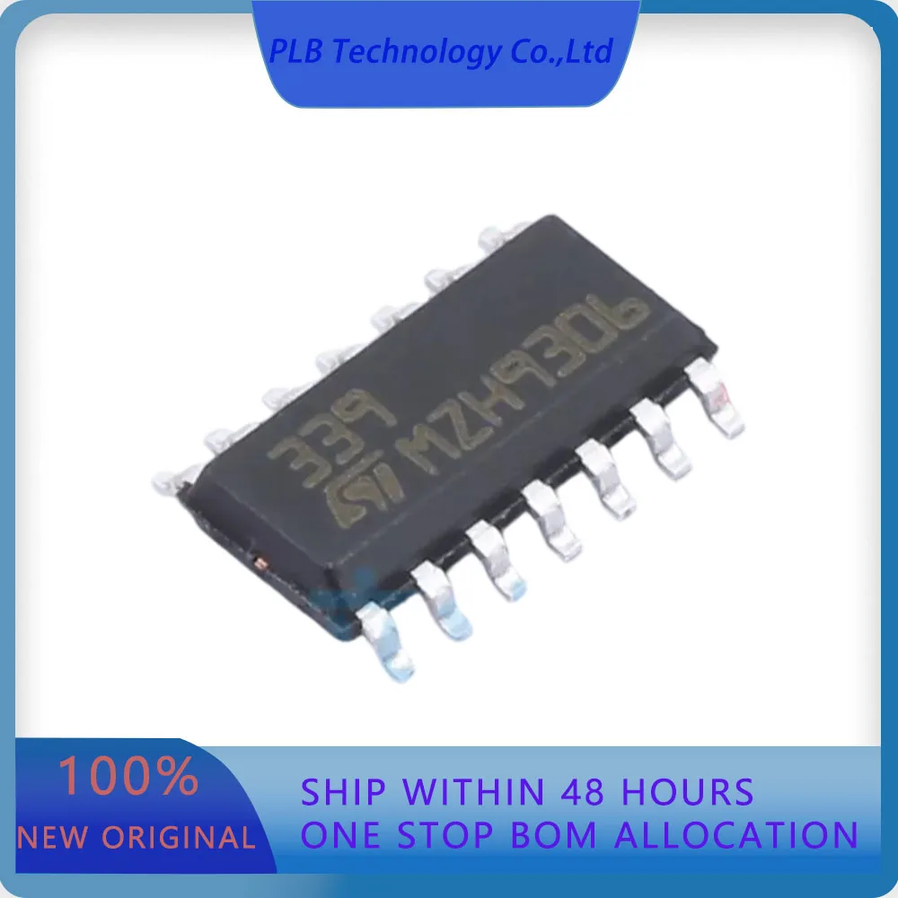 LM339D LM339  2mV 150nA 4 SOIC-14 Comparators Original Stock