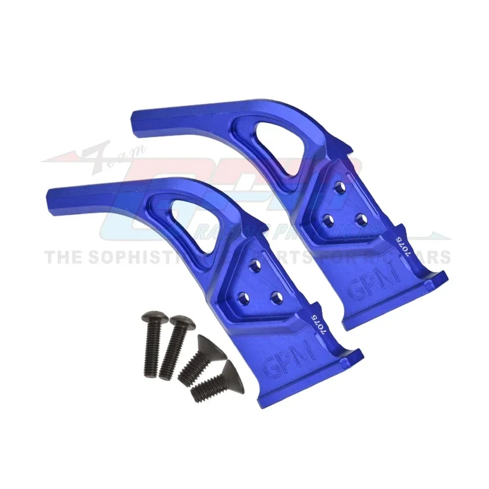 GPM For ARRMA 1/7 FELONY INFRACTION LIMITLESS V2 6S 8S Metal Aluminum Alloy Rear Wing Support Frame Diffuser Supports ARA320519