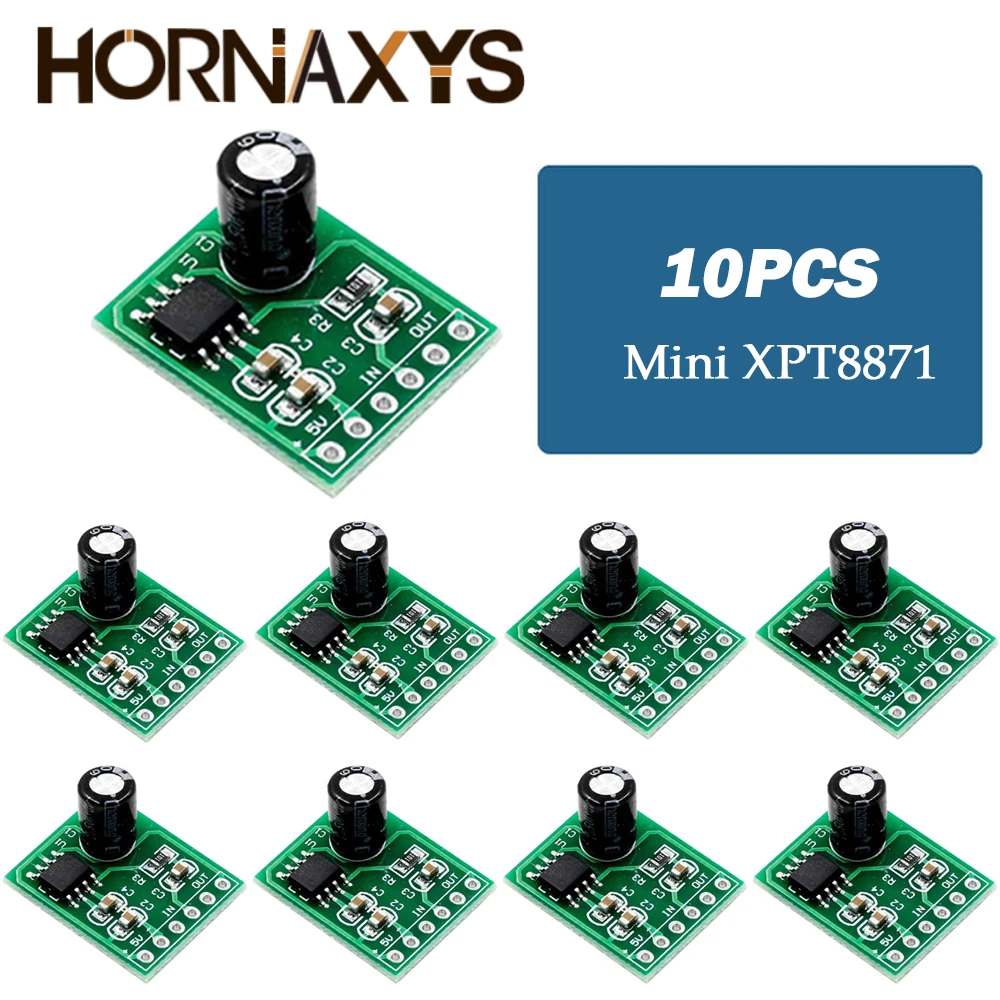 10 Stuks Mini Xpt8871 Mono Stereo Lithium Batterij Eindversterker Bord XH-M125 6W Zingmachine Module 3V 5V 5W Audio-Uitgang Ingang