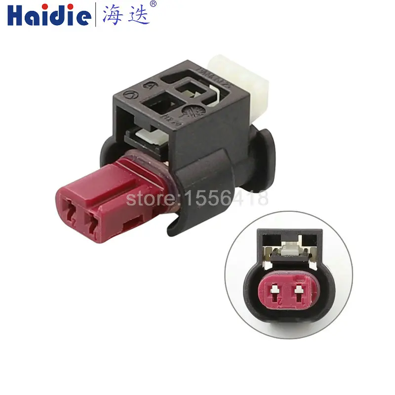 

1-20 sets 2pin cable wire harness connector housing plug connector 1617207-03