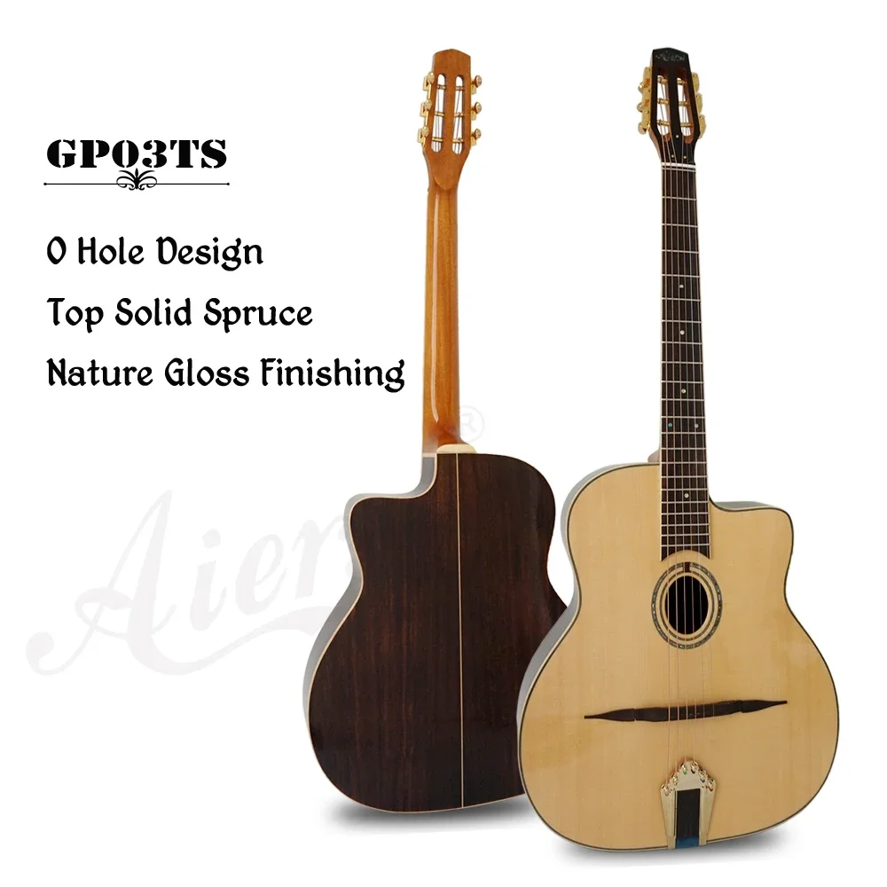 Professional Petit Bouche Django Manouche Gypsy  acoustic jazz Guitar