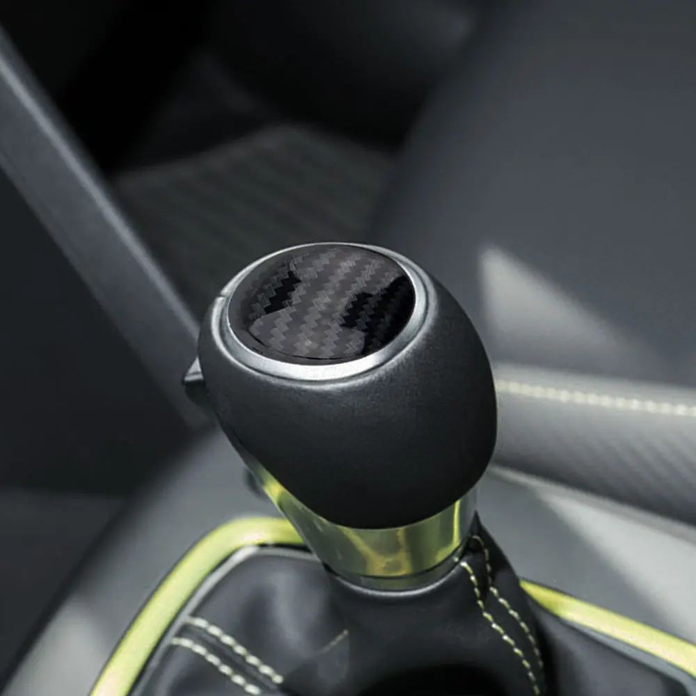 For Hyundai Encino Kona Kauai SUV 2018-2022 AT Car Gear Shift Knob Head Cover Trim Interior Accessories Car Sticker Styling