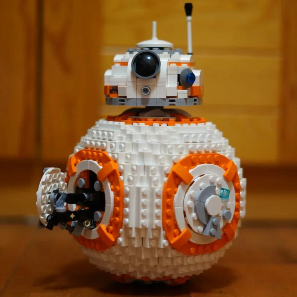 NEW 1106Pcs Moc Star Building Blocks BB-8 Robot Brick Model Toys Children Birthday Christmas Gifts