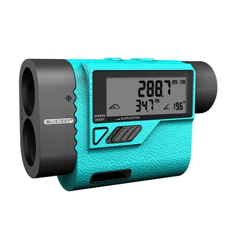 

Mileseey PF3S Golf Laser Rangefinder 600m Long Range 6X Magnification Slope Adjusted Transflective LCD Pulse Vibration 3-Year