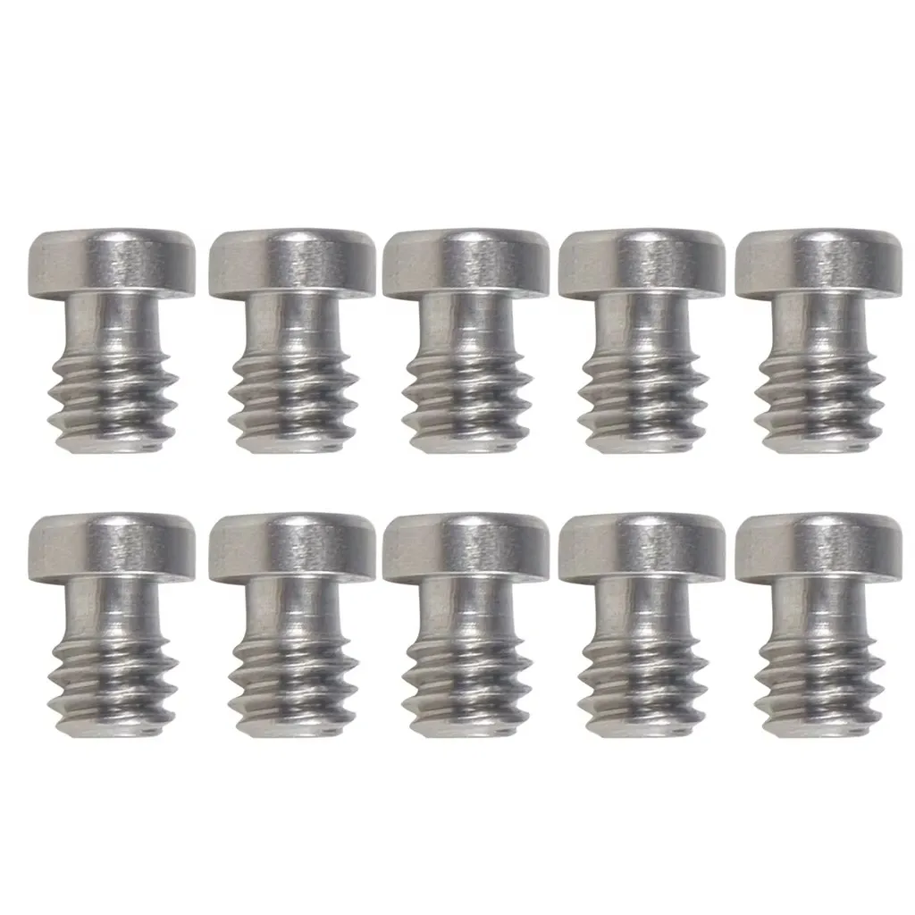 1/4"-20 Screw Stainless Steel Hex Hexagon 3.0 Socket for DSLR Camera Tripod Quick Release Plate Cage Rig Photo Studio Accessory