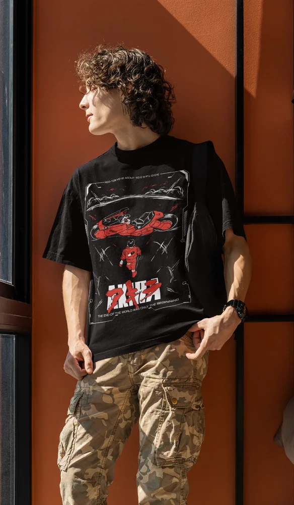 AKIRA T-shi RT Manga Anime Kaneda Tetsuo Katsuhiro Otomo Neo Tokyo Soft Tee