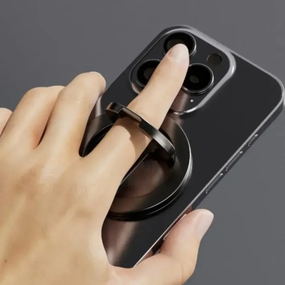 

For MagSafe Double Sided Magnetic Phone Ring Holder Portable Folding Cellphones Stand Phone Accessories Support Bracket Grip Tok