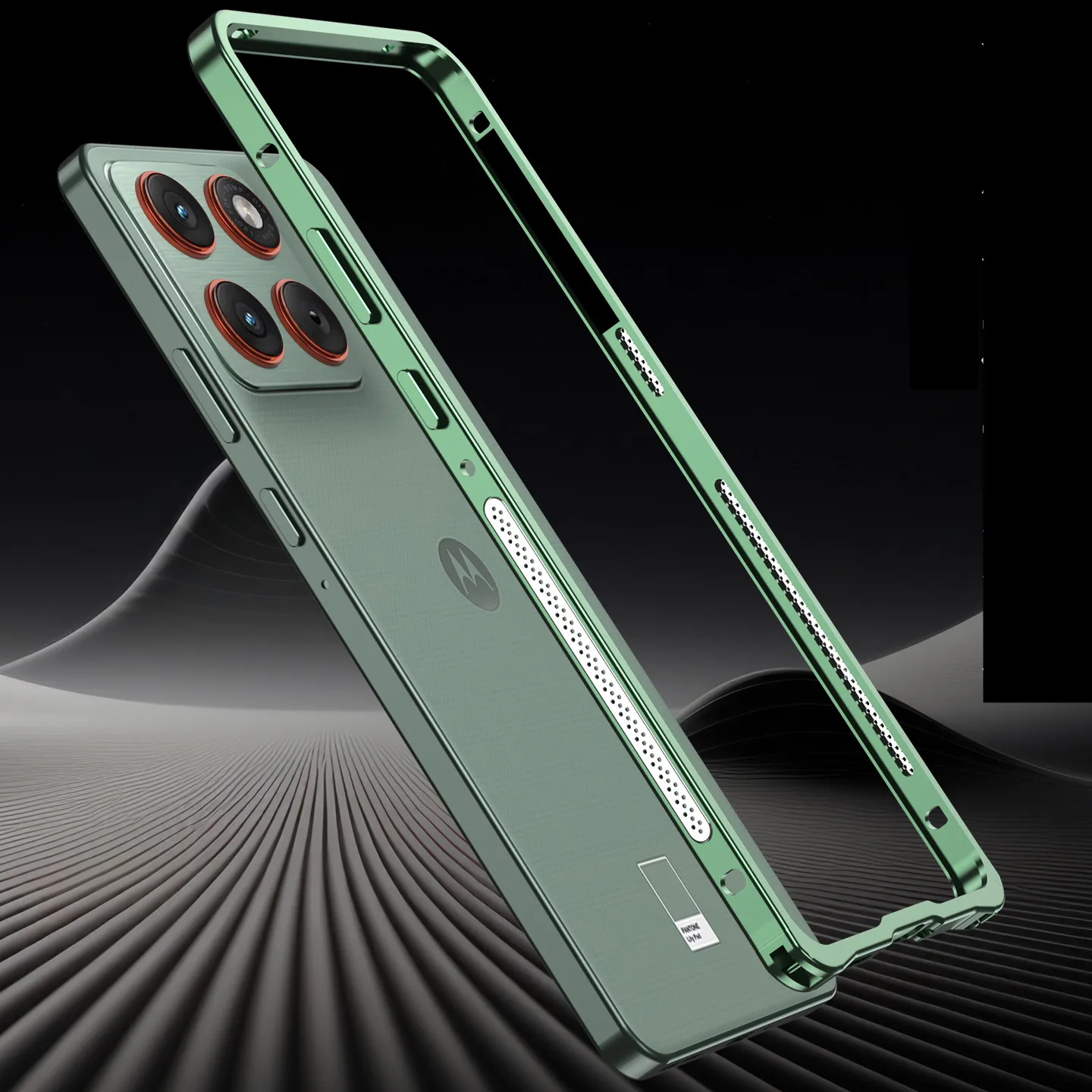 Para Motorola Edge 70 marco de Metal Funda de teléfono ultrafina parachoques para Motorola Moto X70 Air Funda