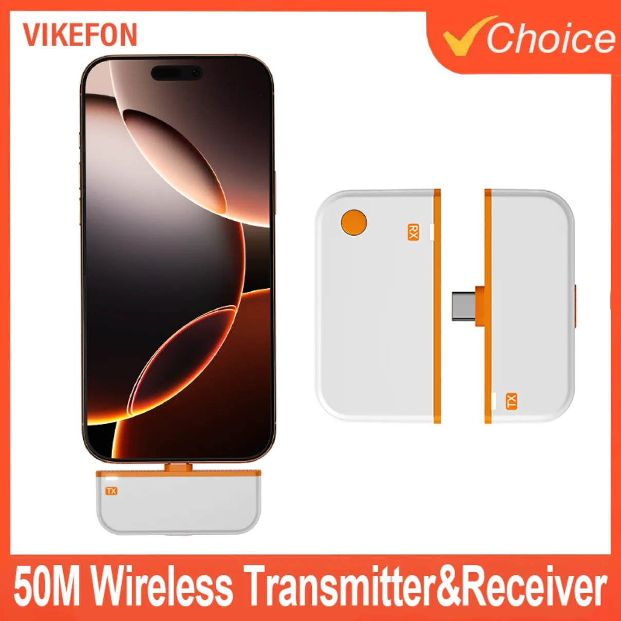 

50 м беспроводной HDMI-совместимый видеопередатчик типа C, приемник-удлинитель, адаптер дисплея, ключ для ТВ-бокса, монитора, проектора