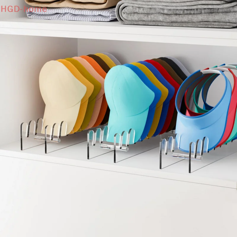 Hat Stand For Baseball Caps, Acrylic Hat Holder, Clear Hat Display, Hat Organizer, Hat Rack With Smooth And Rounded Edges
