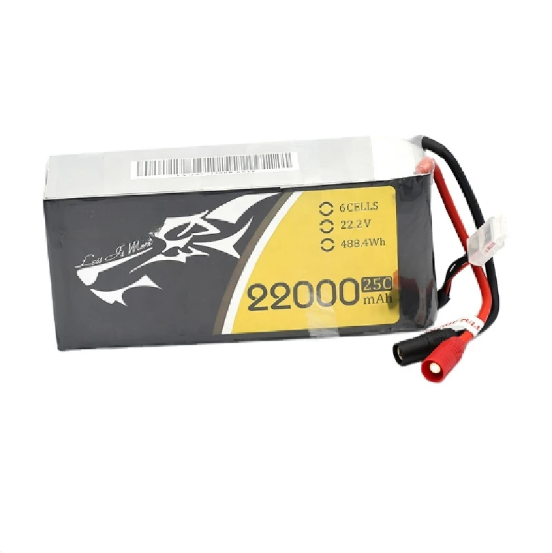 

16000mAH 22000mAh 22.2V 6S LiPO Battery Burst 25C for Big Load Multirotor FPV Drone Hexacopter Octocopter