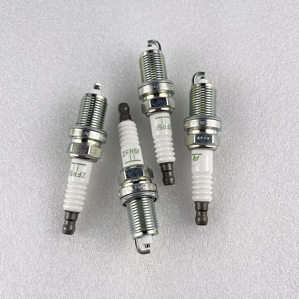 

New Genuine 4 PCS Spark Plugs SP0ZFR5F11 For Dodge Journey Caliber Avenger Chrysler 200 Jeep Compass Patriot