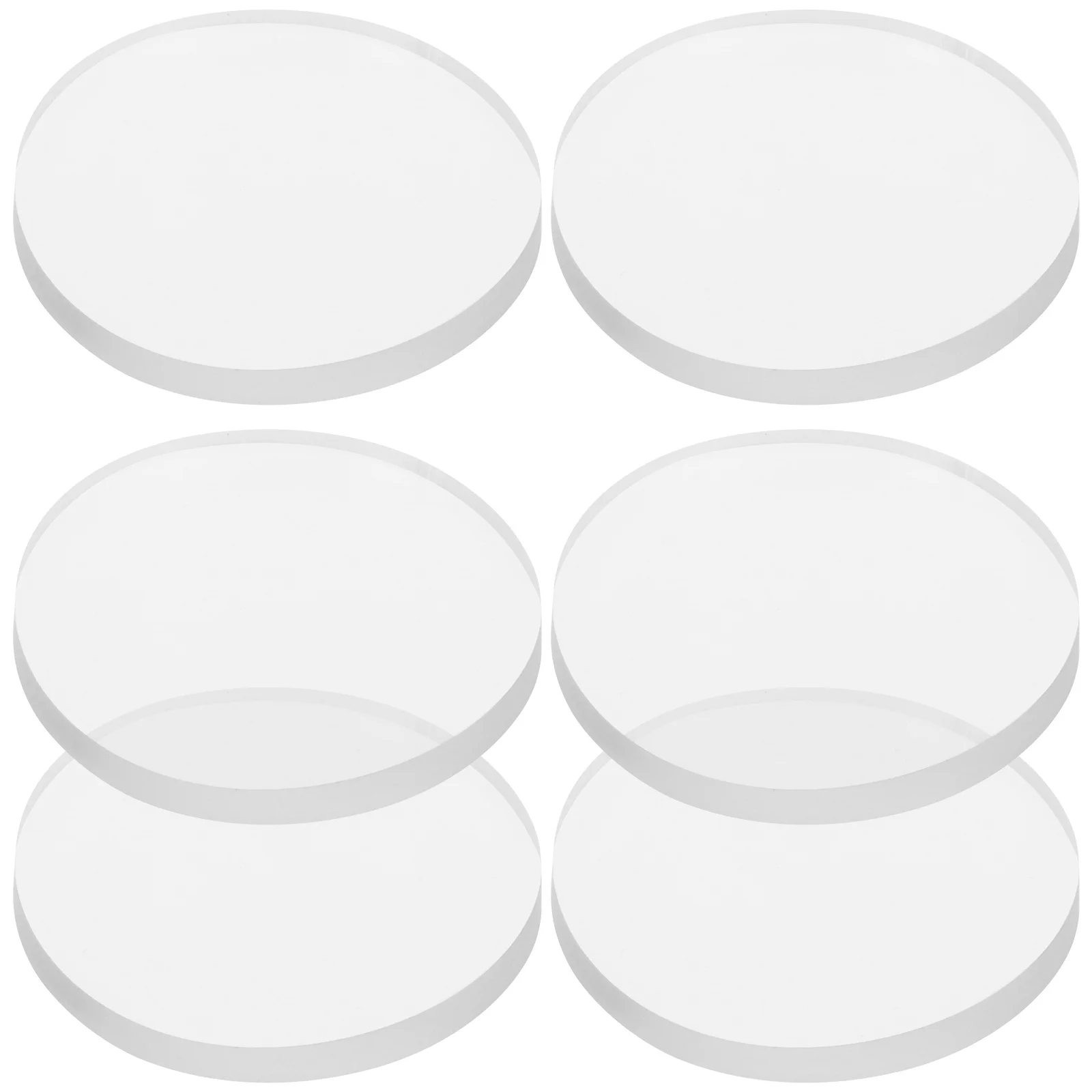 50 قطعة منصات شفافة عدم الانزلاق واضح جولة المضادة للانزلاق مصدات للزجاج القهوة طاولة طعام حامي قدم للأثاث #1