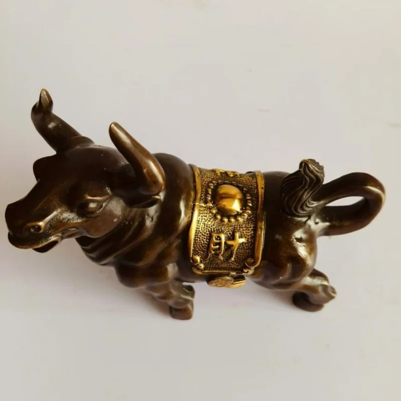 

Antique Topnew Decoration Fu Niu Home Hallway Decorative Crafts