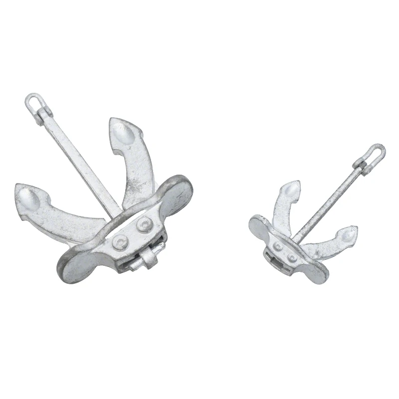 1 pçs rc barco simulação hall âncora haste móvel 69mm/52mm/47mm/35mm mini peças de liga modelo navio diy acessório de decoração marinha