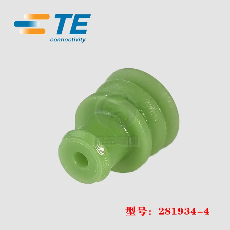 200PCS 281934-4 Original Automotive connector seals, Superseal series, wire sealing, green
