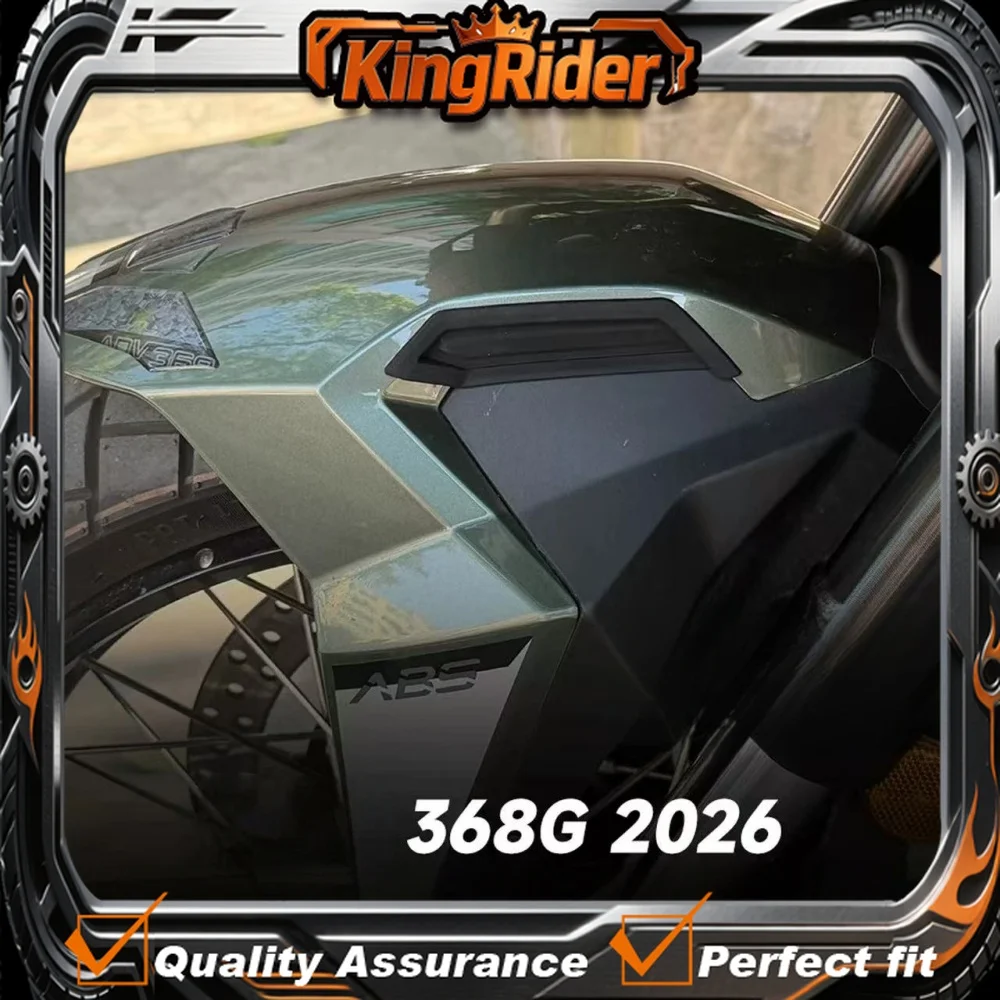 

【Supreme quality】Suitable for ZONTES 368G front fender side splash guards, 2024-2026 models.