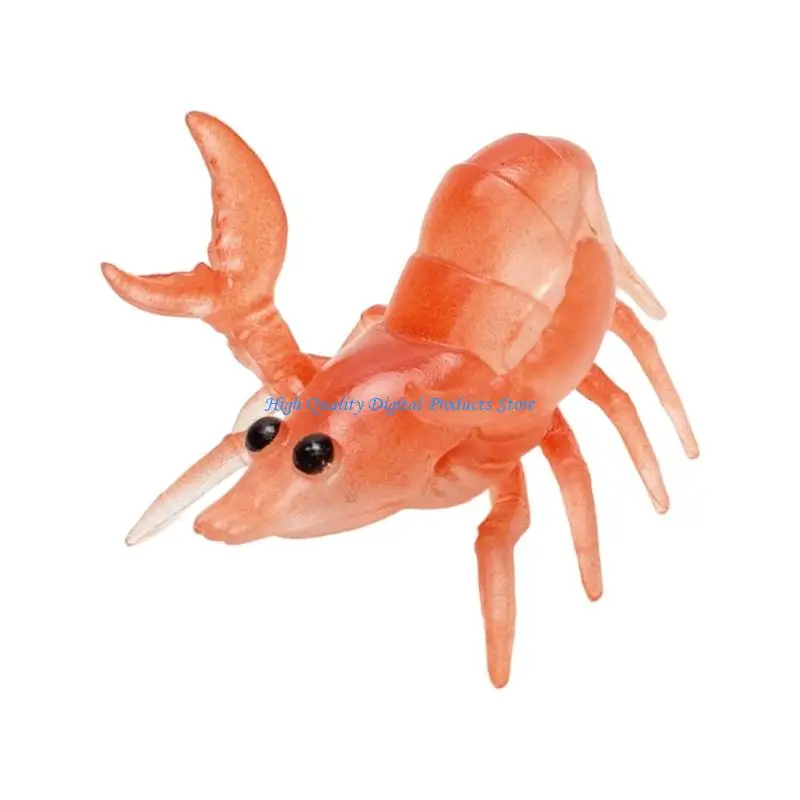 

U2JE Lobster Pencil Rest Pen Display Stand Desktop Pen Organiser Rack Eyeglasses Stand for Study Room Office Decoration