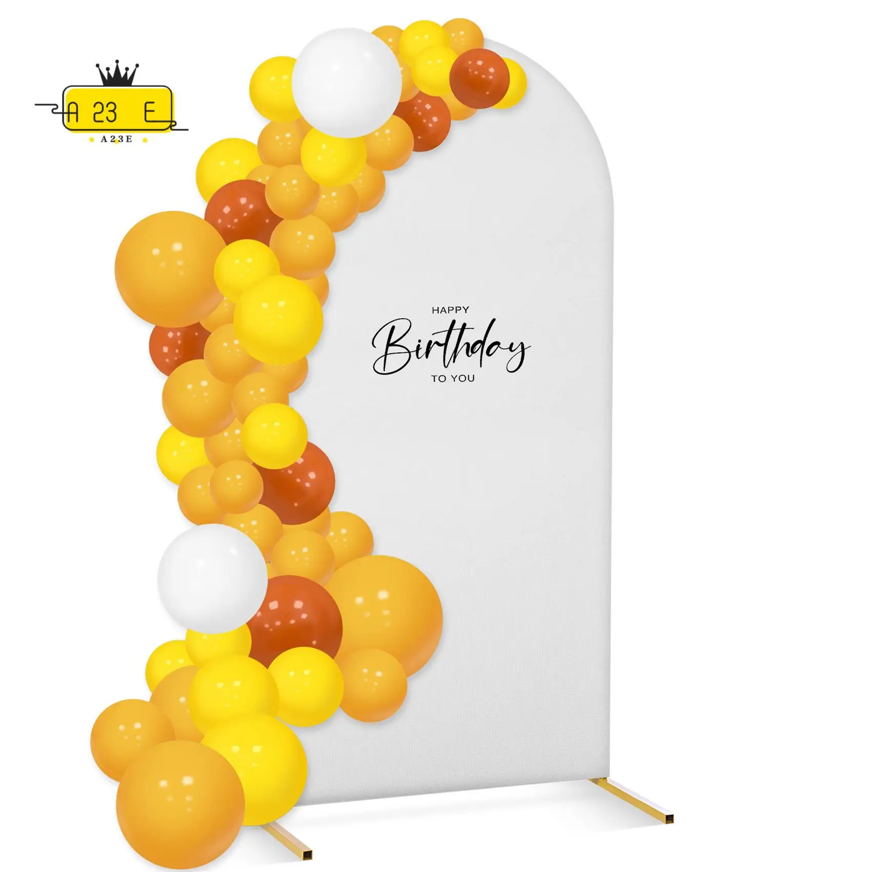 

A23E-7.2FT чехол для свадебной арки, подставка для свадебной арки, круглый верх для украшения дня рождения, банкета