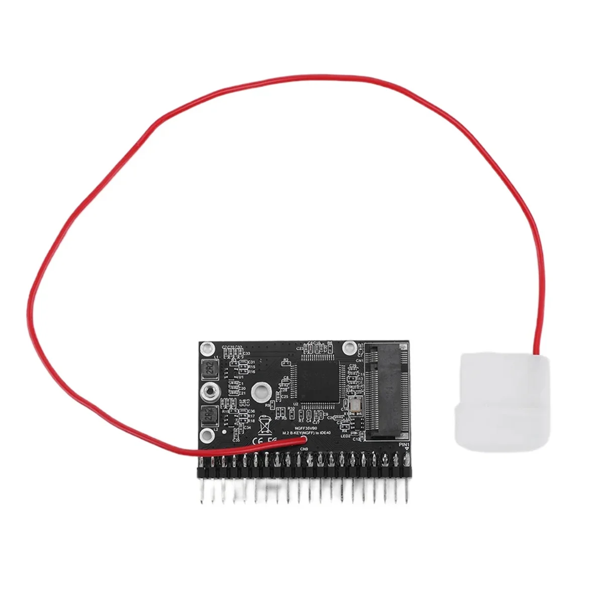 

M.2 NGFF SATA to 3.5inch IDE 44pin Adapter Card NGFF SSD to 3.5 IDE Converter 150MB/S M.2 IDE Adapter for Computer