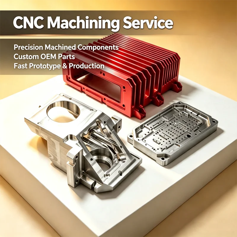 Custom Aluminum CNC Machining Parts Precision Milling Aluminum Enclosure & Metal Housing Spare Components