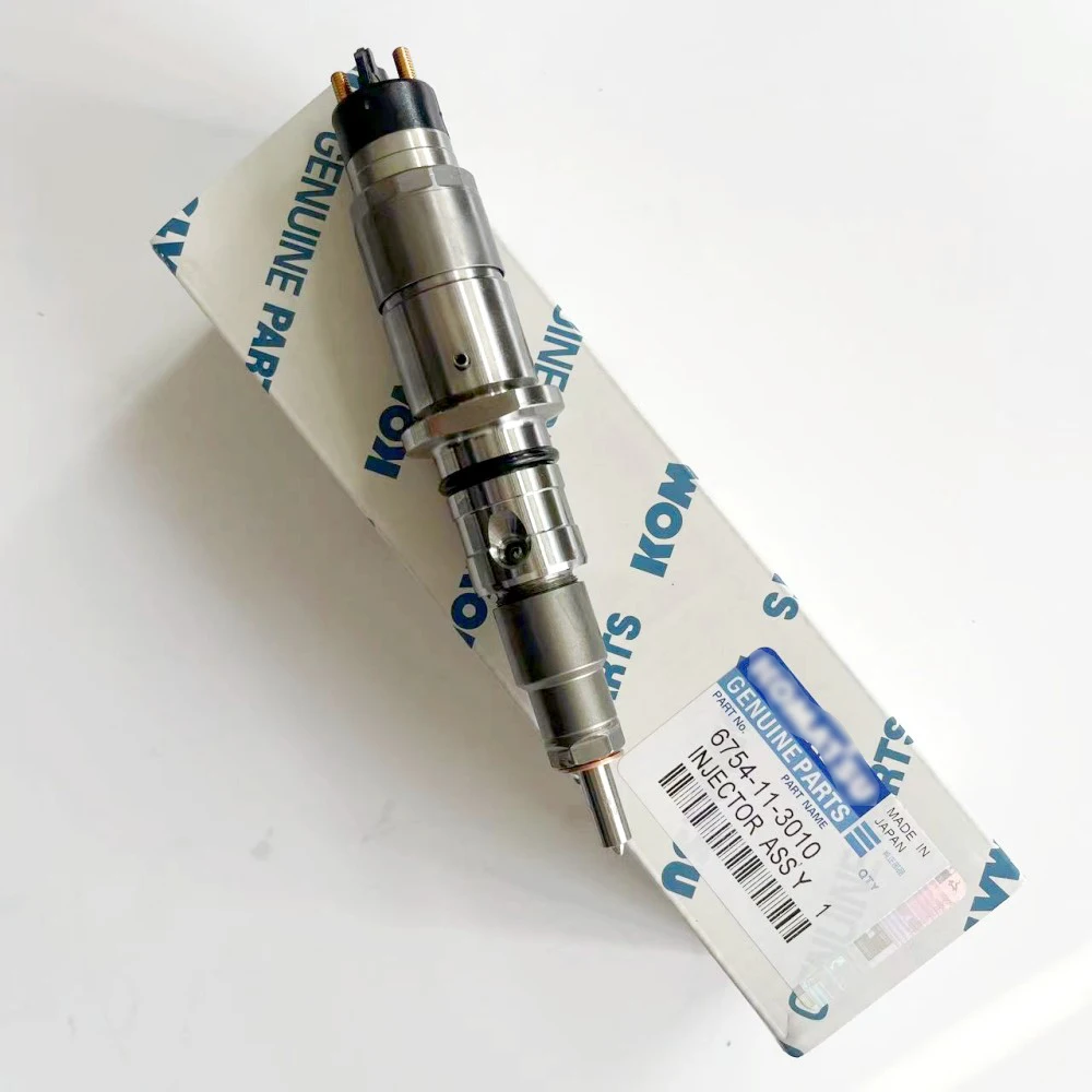 Common Rail Fuel Injector 0445012059 0445120231 5263262 6754-11-3011 6754-11-3010 for Komatsu PC200-8 PC220-8 6D107 SAA6D107E-1