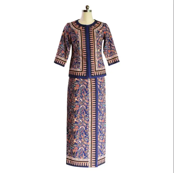 

Asia Nyonya Women Malaysia Work Suit Spring Singapore Airlines Flight Attendant Dress Southeast