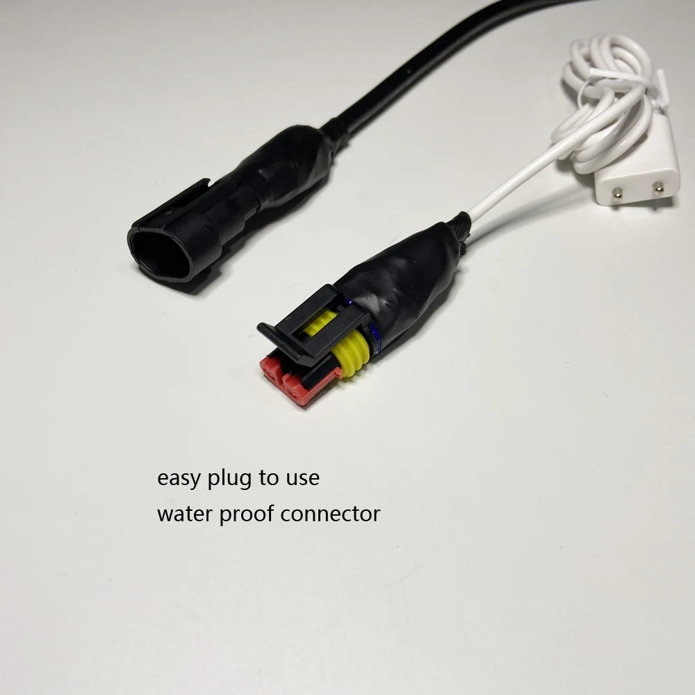 1 قطعة كاشف تسرب المياه المستقل السيارات اغلاق DN15 صمام مستودع آلة غرفة السائل تسرب جهاز استشعار إنذار لخزان الأسماك #2