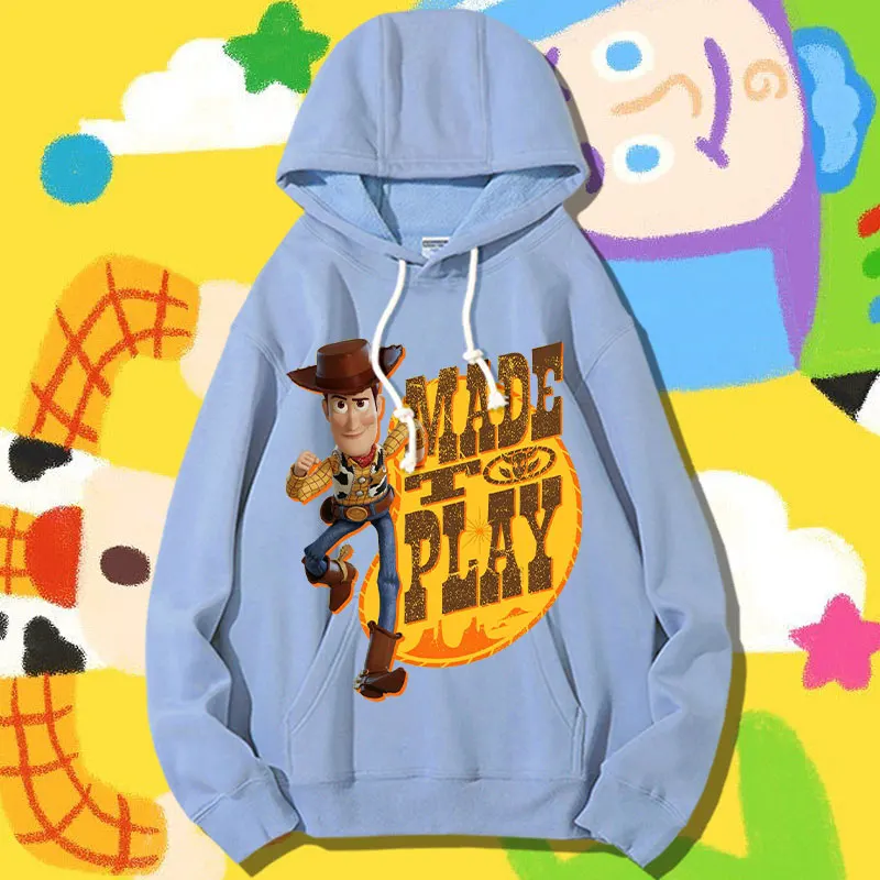 

Disney Toy Story Hoodie Women's Autumn Versatile Bath Lightyear Woody Surrounding Co branded Clothing Trend