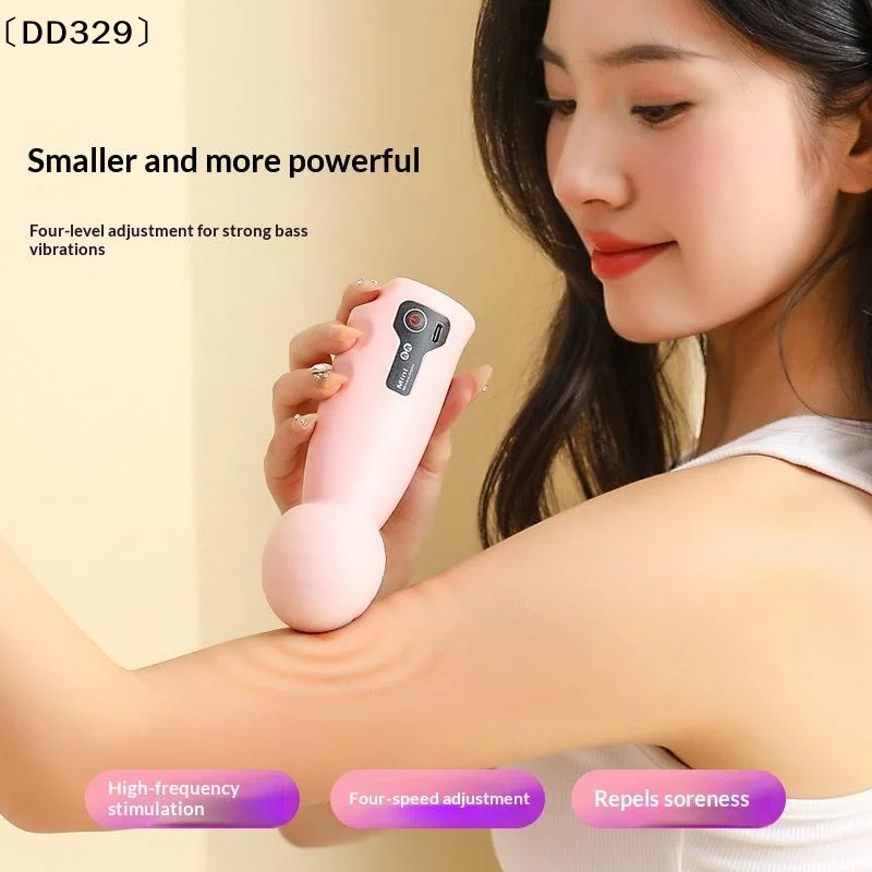 Portable Mini Electric Massager,Usb Charging,Suitable For The Body Back Neck Leg And Waist Massage〔DD329〕