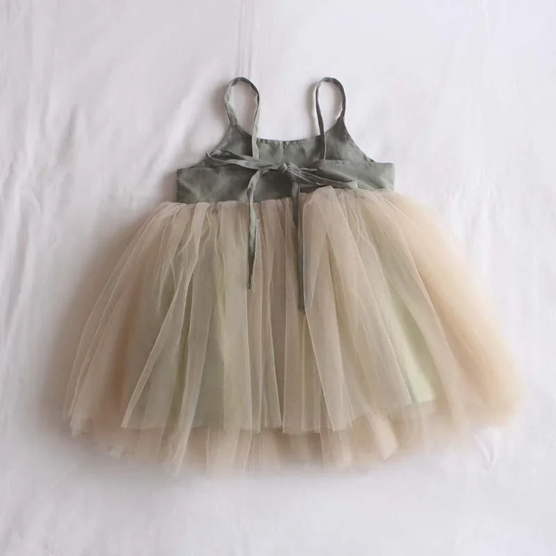 Princess Baby Girl Dress Backless Baby Girls Birthday Party Dress For 0-4Y Baby Girl Tutu Dress Toddler Girl Clothes