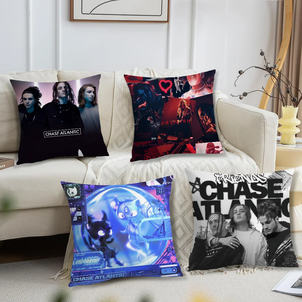 Band C-Chase Atlantic Comfortable soft Pillow Case for Sofa Living Room Home office Decor and Protective Covers