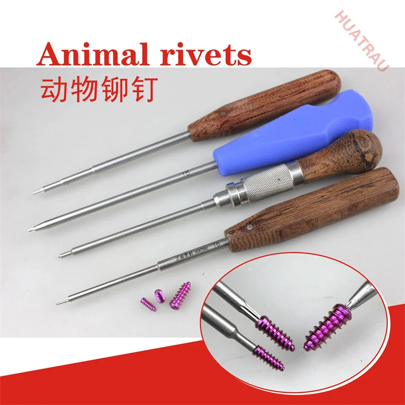 Rivet anchor conical nail bone nail animal orthopedic equipment medical pet ligament compression fixation repair