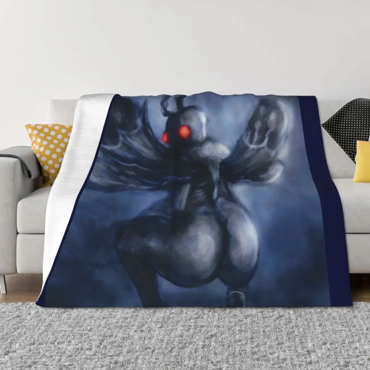 

Twerking Mothman Throw Blanket Designers Beautifuls Decoratives Summer Beddings Blankets