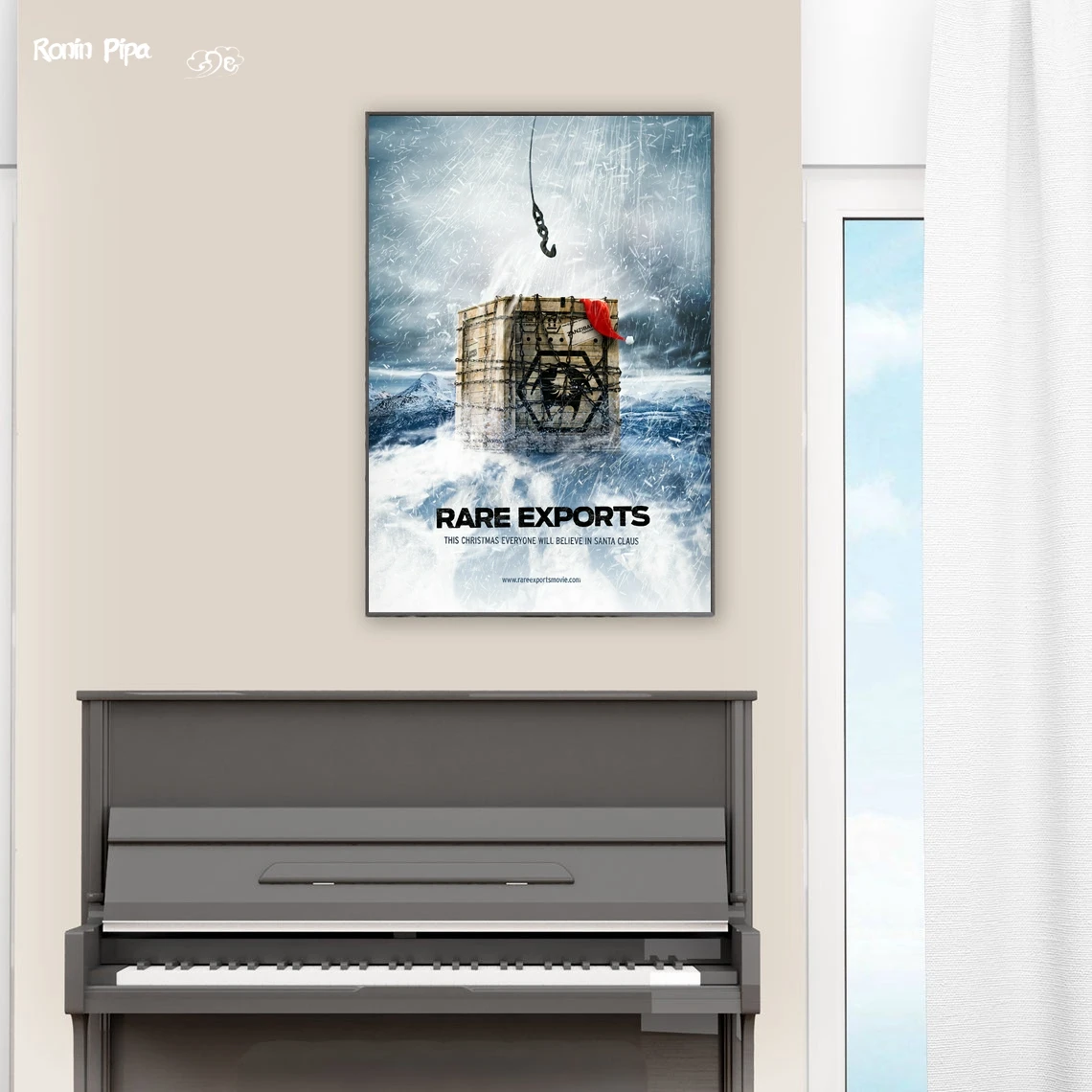 Rare Exports Classic Movie Poster Art Print Canvas Painting Wall Pictures Living Room Home Decor (No Frame)