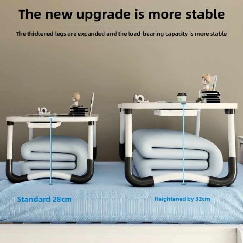 

Modern Ergonomic Portable Computer Adjustable Standing Gaming Lap Bed Desk Laptop Minimalist Folding L-Shaped Office Corner