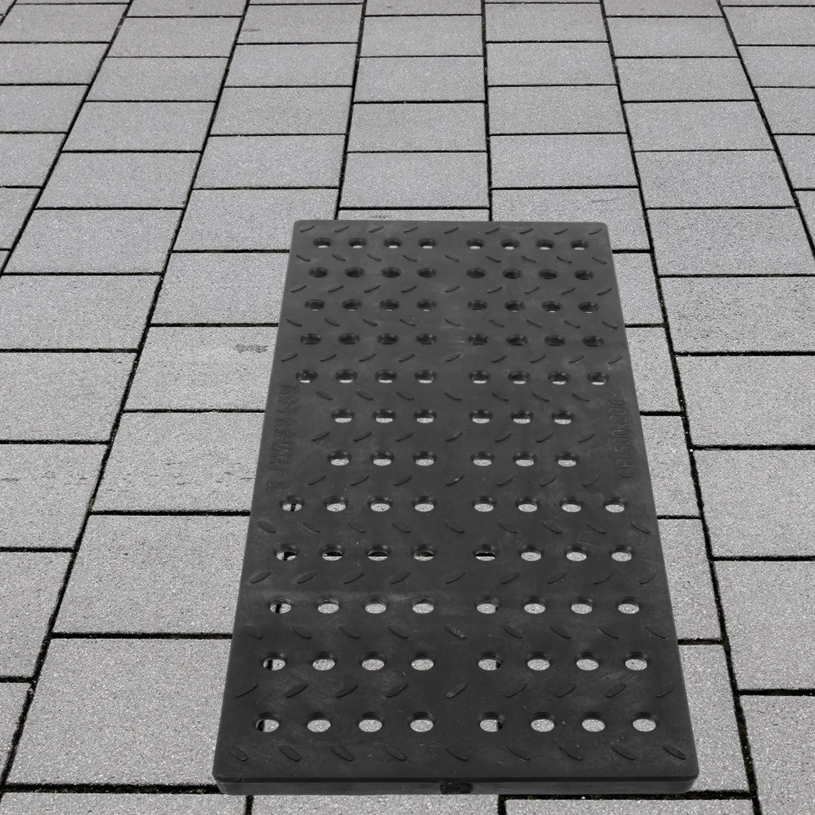 

Drainage Grate Durable Long Lifespan Trench Cover Outdoor Replaceable Kitchen Sewer City Professional Sturdy Plastic