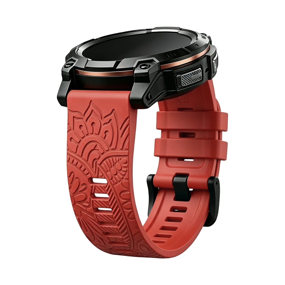 20/22/26mm Gravur-Silikonarmband für Garmin Fenix 7X 7 Pro Solar/6X 6 Sapphire 5 5X Plus 3 3HR/Epix QuickFit Smartwatch-Armband